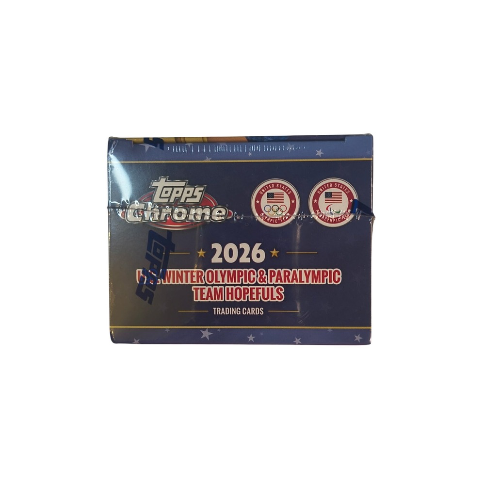 2026 Topps Chrome USA Winter Olympics Paralympic‎ Team Hopefuls Value Box NEW - Picture 4 of 5